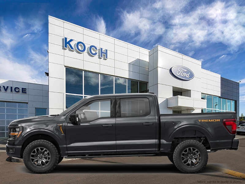 NEW 2026 Ford F-150 Tremor - Agate Black Exterior / BLACK TREMOR LEATHER Interior - $98,119 - Stock #E60747 - VIN 1FTFW4L50TFB13567 - Photo 1