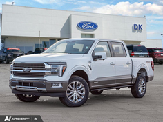 NEW 2026 Ford F-150 King Ranch - Star White/marsh Grey Accent Exterior - $96,222 - Stock #D60235 - VIN 1FTFW6LD5TFA24757