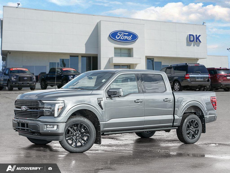 NEW 2026 Ford F-150 Platinum - Carbonized Grey Metallic Exterior / BLACK LEATHER Interior - $103,207 - Stock #D60417 - VIN 1FTFW7L83TFA48418 - Photo 1