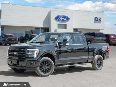 NEW 2026 Ford F-150 LARIAT - Agate Black Exterior - $85,152 - Stock #D60414 - VIN 1FTFW5L85TFA18339