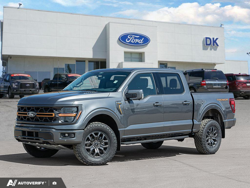 NEW 2026 Ford F-150 Tremor - Carbonized Grey Metallic Exterior / BLACK TREMOR LEATHER Interior - $84,787 - Stock #D60453 - VIN 1FTFW4L83TFA83264 - Photo 1