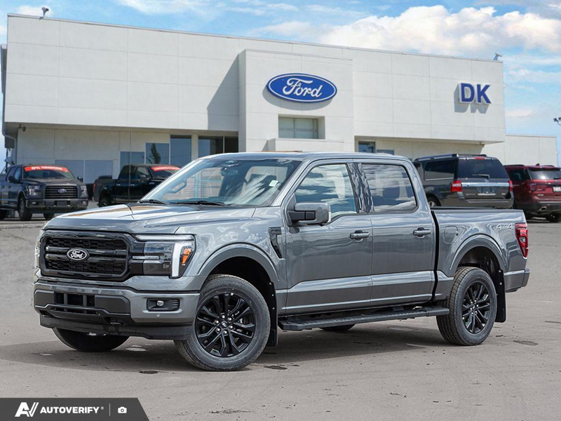 NEW 2026 Ford F-150 LARIAT - Carbonized Grey Metallic Exterior / BLACK ACTIVE X Interior - $87,727 - Stock #D60547 - VIN 1FTFW5L82TFA10764 - Photo 1