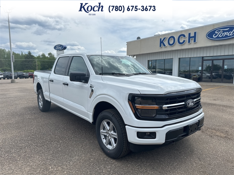 NEW 2026 Ford F-150 XLT - Oxford White Exterior / DARK SLATE CLOTH Interior - $67,740 - Stock #A26183 - VIN 1FTFW3L81TKD84035 - Photo 1