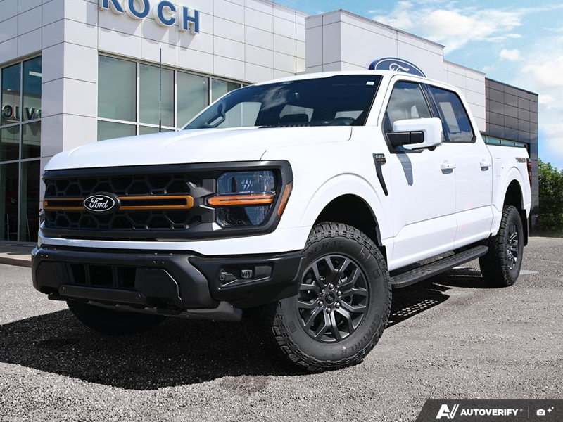 NEW 2026 Ford F-150 Tremor - Oxford White Exterior / BLACK TREMOR LEATHER Interior - $92,969 - Stock #E60746 - VIN 1FTFW4L51TFB13013 - Photo 1