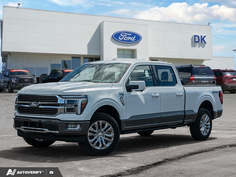 NEW 2026 Ford F-150 King Ranch - Star White/marsh Grey Accent Exterior - $89,919 - Stock #D60675 - VIN 1FTFW6L86TFA30702