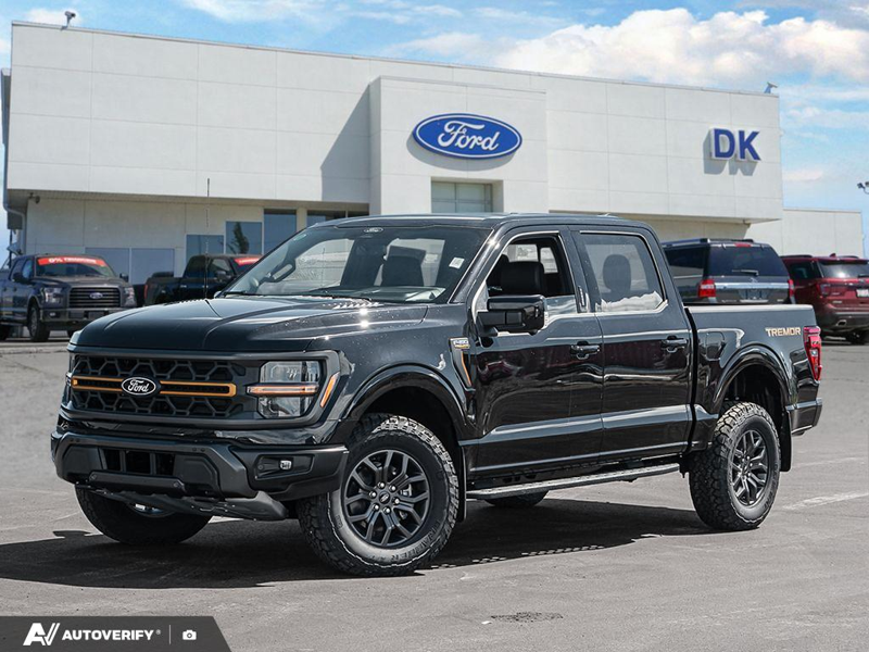 NEW 2026 Ford F-150 Tremor - Agate Black Exterior / BLACK TREMOR LEATHER Interior - $90,273 - Stock #D60615 - VIN 1FTFW4L52TFB21010 - Photo 1