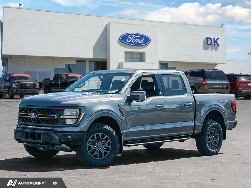 NEW 2026 Ford F-150 Tremor - Carbonized Grey Metallic Exterior / BLACK TREMOR LEATHER Interior - $90,273 - Stock #D60616 - VIN 1FTFW4L58TFB21982 - Photo 1