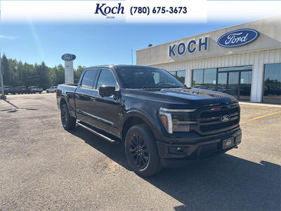 NEW 2026 Ford F-150 LARIAT - Agate Black Metallic Exterior - $84,235 - Stock #A26216 - VIN 1FTFW5L82TKE41189