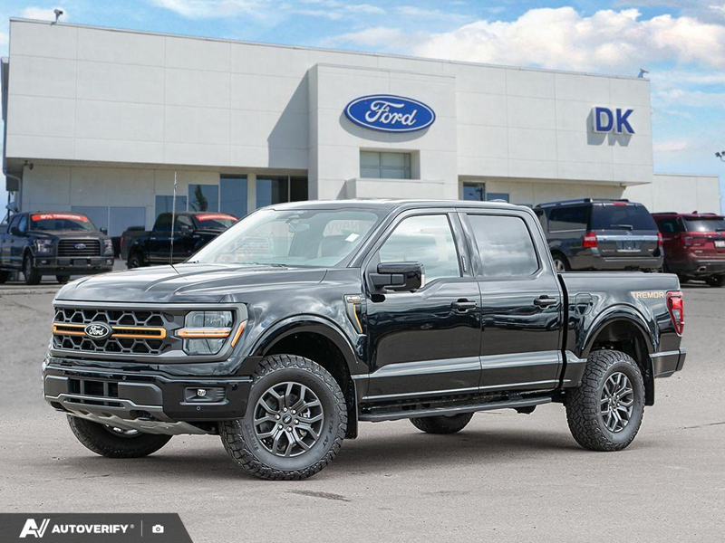 NEW 2026 Ford F-150 Tremor - Agate Black Exterior / BLACK TREMOR LEATHER Interior - $82,885 - Stock #D60663 - VIN 1FTFW4L83TFB49375 - Photo 1