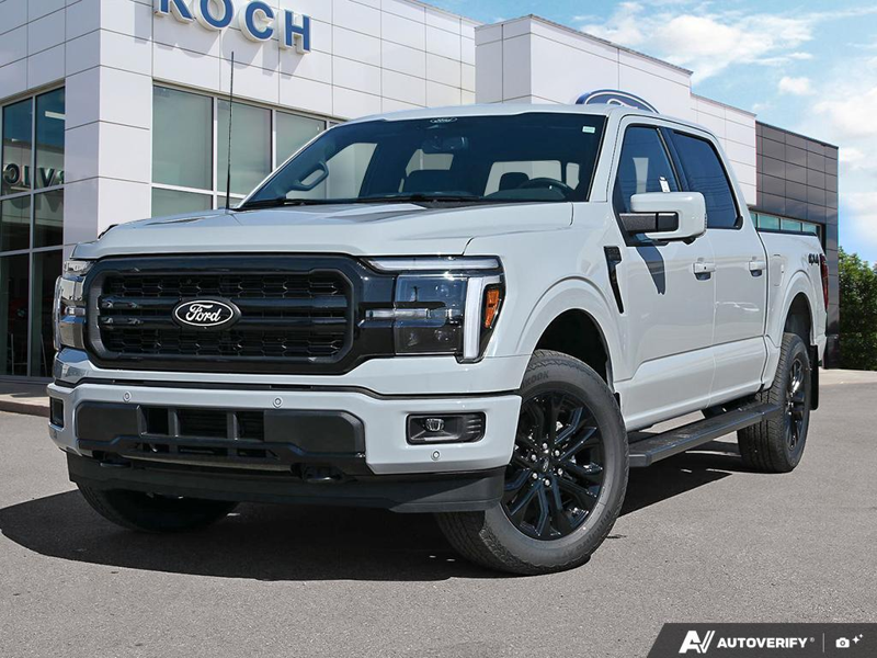 NEW 2026 Ford F-150 LARIAT - Avalanche Exterior / BLACK ACTIVE X Interior - $82,707 - Stock #E60845 - VIN 1FTFW5L80TFB46987 - Photo 1