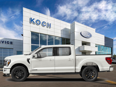 NEW 2026 Ford F-150 Platinum - Star White Tri-coat Metallic Exterior - $99,854 - Stock #E60892 - VIN 1FTFW7L80TFB52817