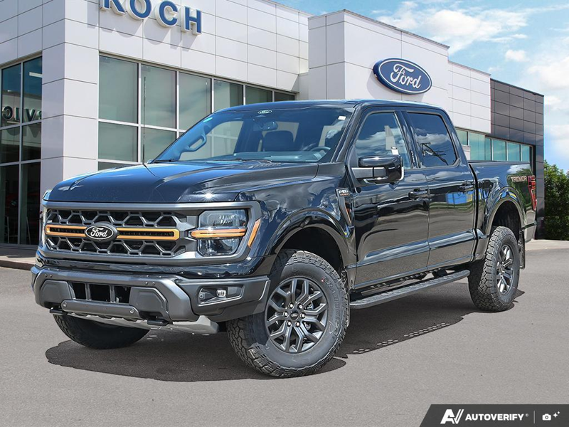 NEW 2026 Ford F-150 Tremor - Agate Black Exterior / BLACK TREMOR LEATHER Interior - $90,273 - Stock #E60747 - VIN 1FTFW4L50TFB13567 - Photo 1