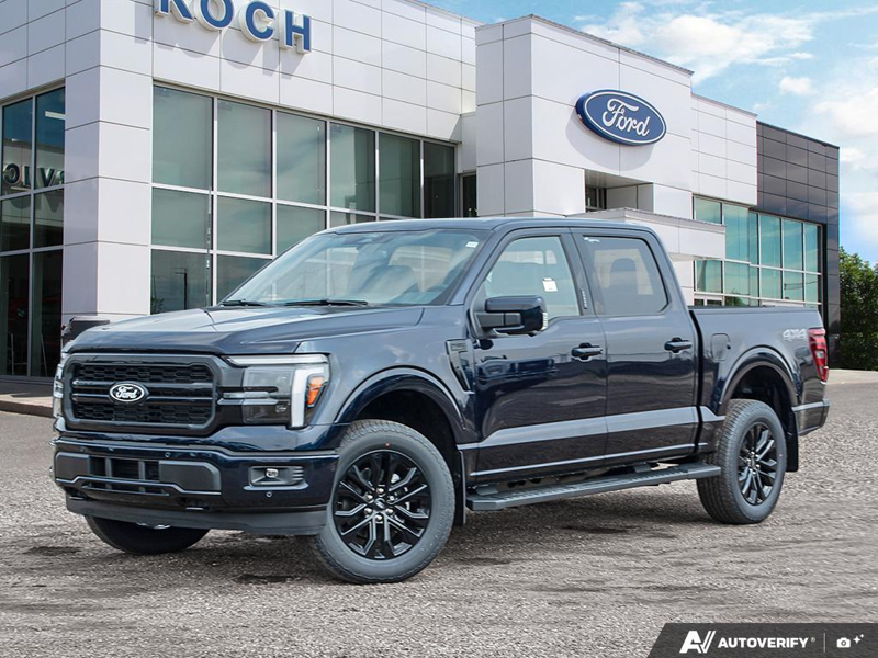 NEW 2026 Ford F-150 LARIAT - Antimatter Blue Metallic Exterior / BLACK ACTIVE X Interior - $82,707 - Stock #E60868 - VIN 1FTFW5L87TFB46954 - Photo 1