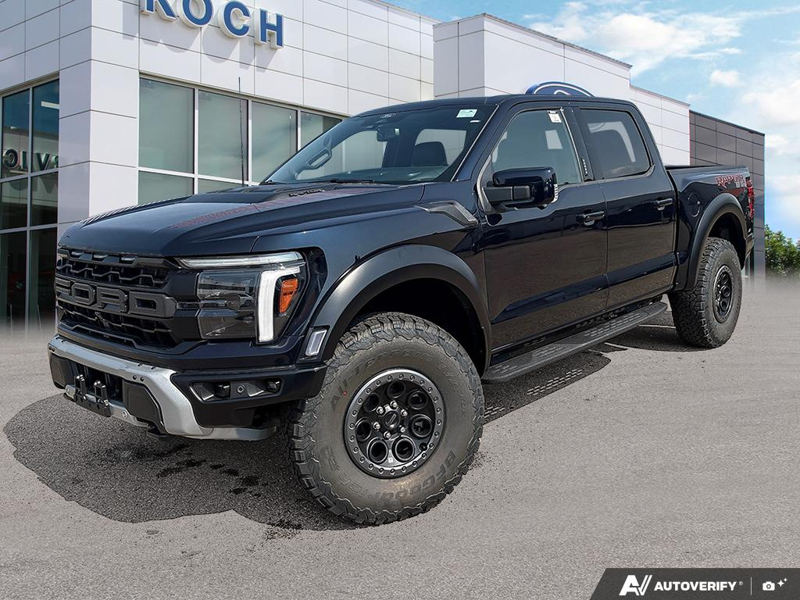 NEW 2026 Ford F-150 Raptor 37 - Antimatter Blue Metallic Exterior / BLACK, RECARO UNIQUE LEATHER INSERT 40/CONSOLE/40 SEATS Interior - $132,683 - Stock #E60969 - VIN 1FTFW1RG2TFB00052 - Photo 1