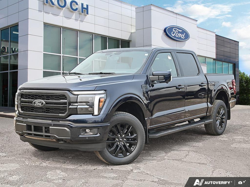 NEW 2026 Ford F-150 LARIAT - Antimatter Blue Metallic Exterior / BLACK ACTIVE X Interior - $86,262 - Stock #E60899 - VIN 1FTFW5L83TFB68837 - Photo 1