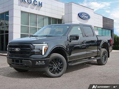 NEW 2026 Ford F-150 LARIAT - Agate Black Exterior - $82,707 - Stock #E60927 - VIN 1FTFW5L81TFB68058