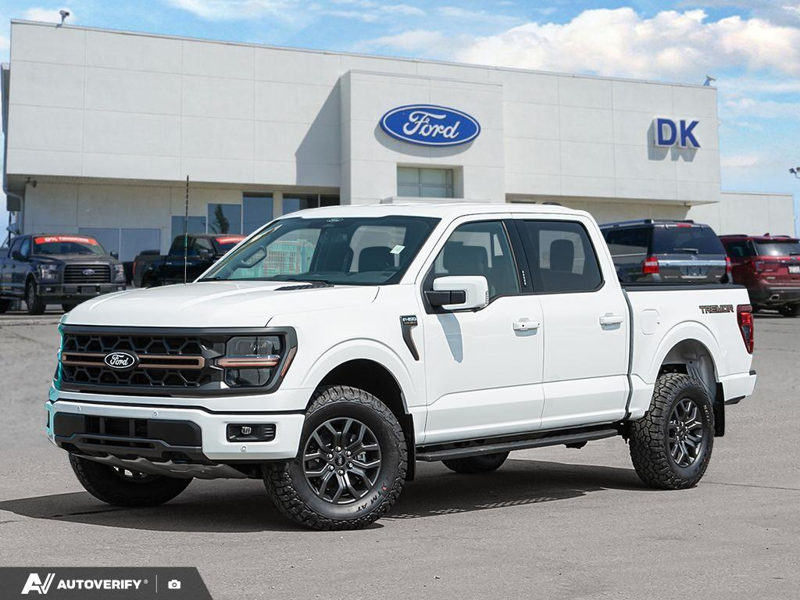 NEW 2026 Ford F-150 Tremor - Oxford White Exterior / BLACK TREMOR LEATHER Interior - $82,885 - Stock #D60658 - VIN 1FTFW4L88TFB48240 - Photo 1