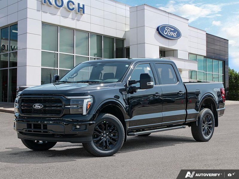 NEW 2026 Ford F-150 LARIAT Long Box - Agate Black Exterior / BLACK ACTIVE X Interior - $83,204 - Stock #E60907 - VIN 1FTFW5L8XTFB71993 - Photo 1