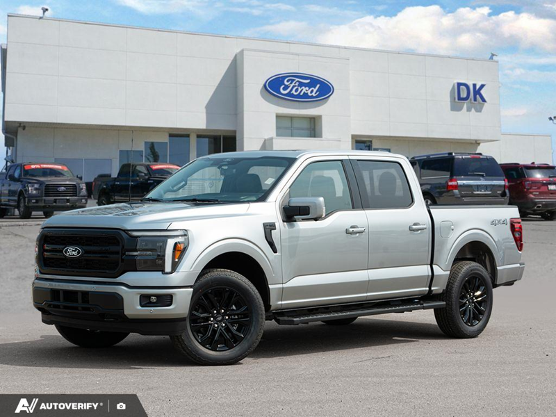 NEW 2026 Ford F-150 LARIAT - Iconic Silver Metallic Exterior / BLACK ACTIVE X Interior - $85,803 - Stock #D60706 - VIN 1FTFW5L88TFB45991 - Photo 1