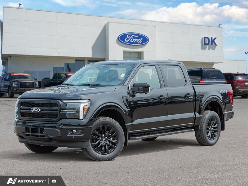 NEW 2026 Ford F-150 LARIAT - Agate Black Metallic Exterior / BLACK ACTIVE X Interior - $78,316 - Stock #D60679 - VIN 1FTFW5L87TKE64595 - Photo 1
