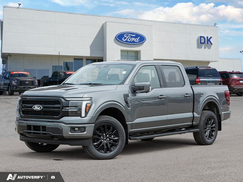 NEW 2026 Ford F-150 LARIAT - Carbonized Grey Metallic Exterior / BLACK ACTIVE X Interior - $86,482 - Stock #D60685 - VIN 1FTFW5L86TFB64927 - Photo 1
