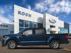 NEW 2026 Ford F-150 XLT - Antimatter Blue Metallic Exterior - $83,344 - Stock #E60964 - VIN 1FTFW3L89TFB74730