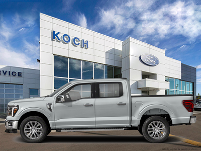 NEW 2026 Ford F-150 LARIAT - Avalanche Exterior - $99,764 - Stock #E61046 - VIN 1FTFW5L56TFB68451