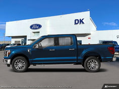NEW 2026 Ford F-150 LARIAT - Antimatter Blue Metallic Exterior - $93,677 - Stock #D60792 - VIN 1FTFW5LD0TFB69182