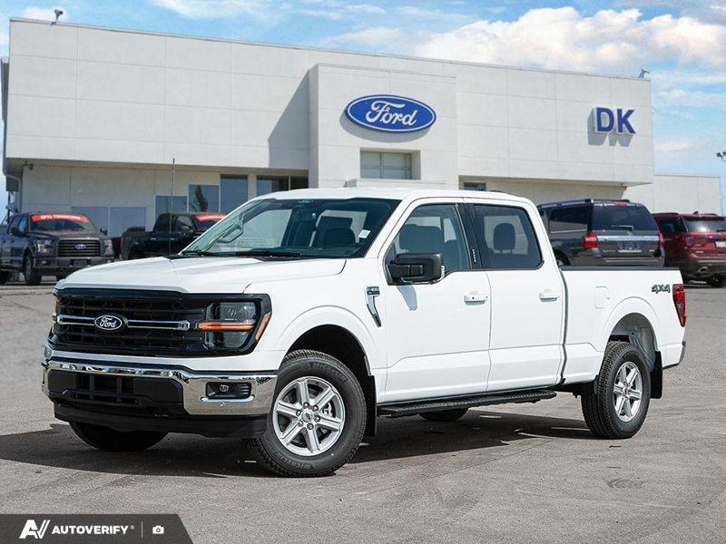 NEW 2026 Ford F-150 XLT - Oxford White Exterior / MEDIUM DARK SLATE Interior - $71,640 - Stock #D60745 - VIN 1FTFW3L8XTKE69780 - Photo 1