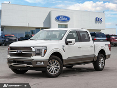 NEW 2026 Ford F-150 King Ranch - Star White Tri-Coat Exterior - $92,288 - Stock #D60838 - VIN 1FTFW6L80TFB23571