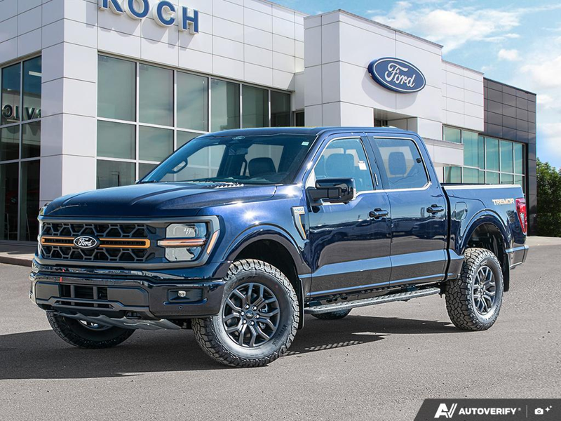 NEW 2026 Ford F-150 Tremor - Antimatter Blue Metallic Exterior / BLACK TREMOR LEATHER Interior - $85,500 - Stock #E61048 - VIN 1FTFW4L87TFB97428 - Photo 1