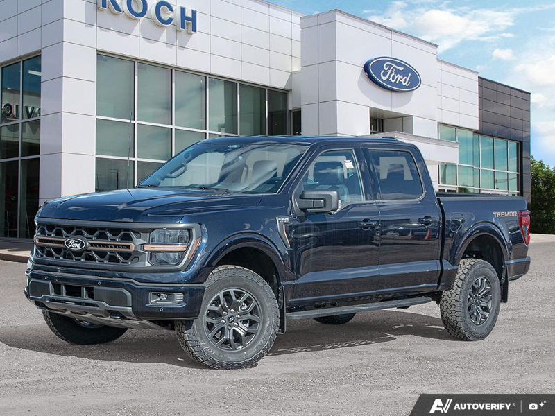 NEW 2026 Ford F-150 Tremor - Antimatter Blue Metallic Exterior / BLACK SPORT CLOTH Interior - $75,784 - Stock #E60510 - VIN 1FTFW4L83TFA38373 - Photo 1