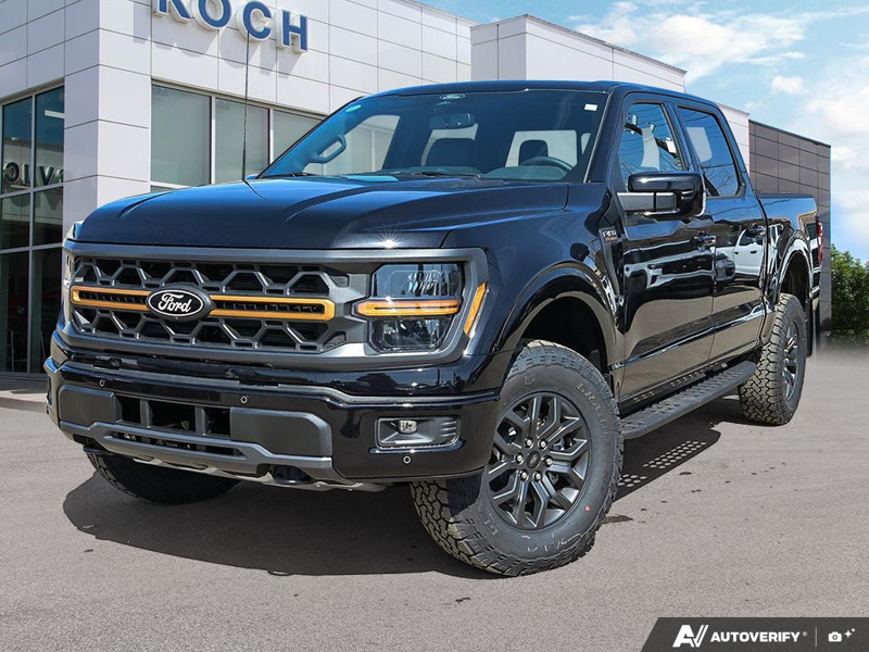 NEW 2026 Ford F-150 Tremor - Agate Black Exterior / BLACK TREMOR LEATHER Interior - $86,791 - Stock #E60589 - VIN 1FTFW4L50TFA80697 - Photo 1