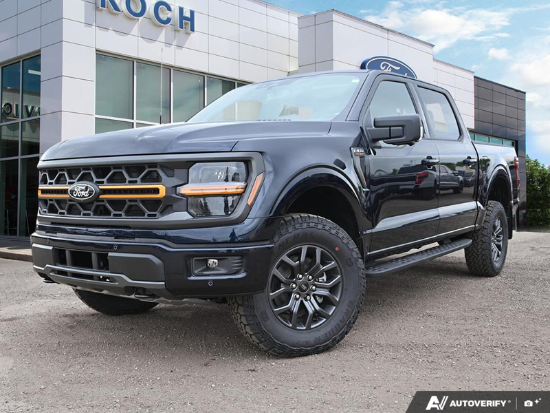 NEW 2026 Ford F-150 Tremor - Antimatter Blue Metallic Exterior / BLACK SPORT CLOTH Interior - $81,071 - Stock #E60590 - VIN 1FTFW4L50TFA80893 - Photo 1