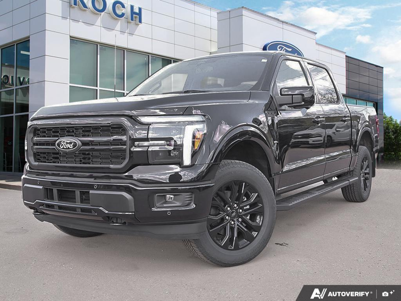 NEW 2026 Ford F-150 LARIAT - Agate Black Exterior / BLACK ACTIVE X Interior - $83,481 - Stock #E60588 - VIN 1FTFW5L89TFA46872 - Photo 1