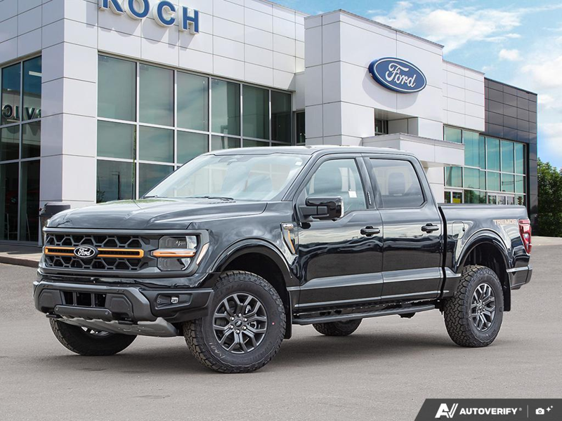 NEW 2026 Ford F-150 Tremor - Agate Black Exterior / BLACK TREMOR LEATHER Interior - $90,272 - Stock #E60665 - VIN 1FTFW4L51TFB03453 - Photo 1