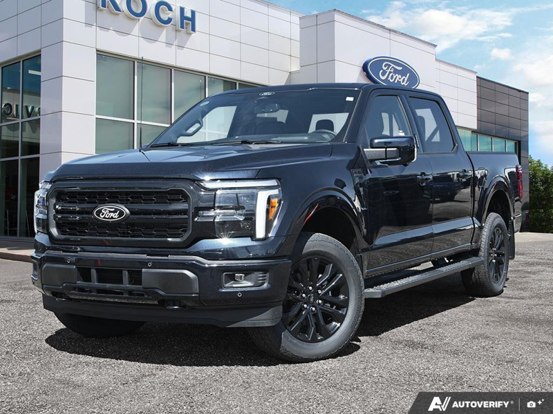 NEW 2026 Ford F-150 LARIAT - Antimatter Blue Metallic Exterior / BLACK ACTIVE X Interior - $83,482 - Stock #E60772 - VIN 1FTFW5L89TFB15432 - Photo 1