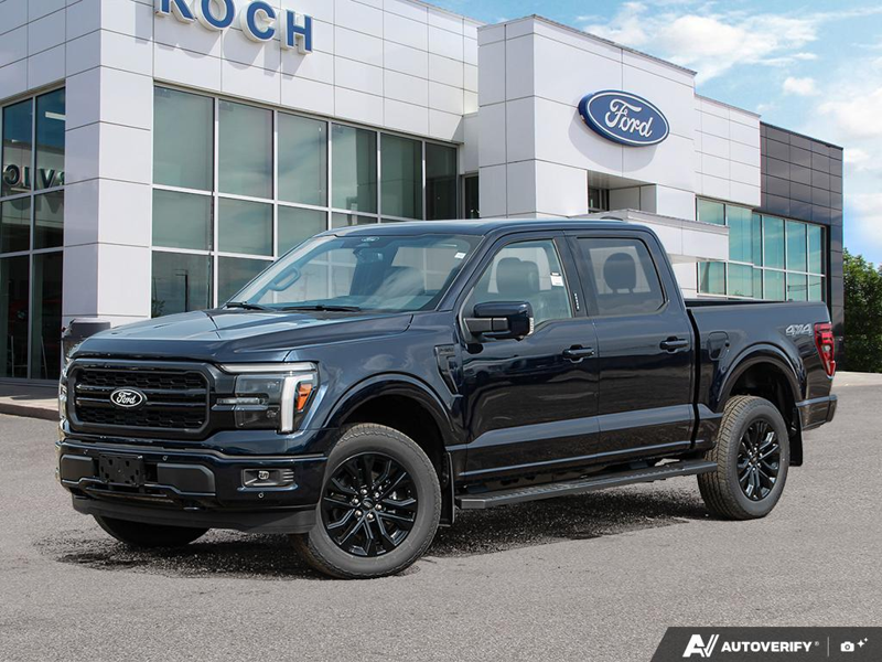 NEW 2026 Ford F-150 LARIAT - Antimatter Blue Metallic Exterior / BLACK ACTIVE X Interior - $78,949 - Stock #E60897 - VIN 1FTFW5L87TFB68548 - Photo 1