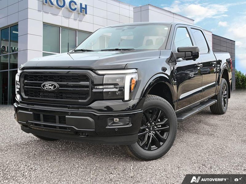 NEW 2026 Ford F-150 LARIAT - Agate Black Exterior / BLACK ACTIVE X Interior - $75,934 - Stock #E60888 - VIN 1FTFW5L80TFB57102 - Photo 1