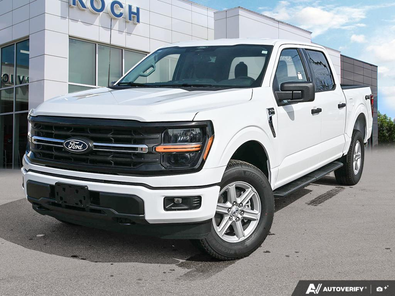 NEW 2026 Ford F-150 XLT - Oxford White Exterior / MEDIUM DARK SLATE Interior - $66,137 - Stock #E60904 - VIN 1FTFW3L85TKE63353 - Photo 1