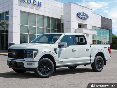 NEW 2026 Ford F-150 Platinum - Star White Tri-coat Metallic Exterior - $99,929 - Stock #E60938 - VIN 1FTFW7LD4TFB50484