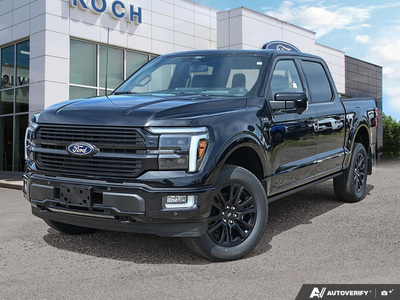 NEW 2026 Ford F-150 Platinum - Agate Black Exterior - $94,879 - Stock #E60979 - VIN 1FTFW7L81TFB50462