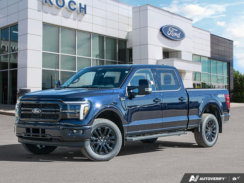 NEW 2026 Ford F-150 LARIAT - Antimatter Blue Metallic Exterior / BLACK, ACTIVEX TRIMMED 40/CONSOLE/40 FRONT SEATS (B) Interior - $84,898 - Stock #E61014 - VIN 1FTFW5L59TFB72462 - Photo 1