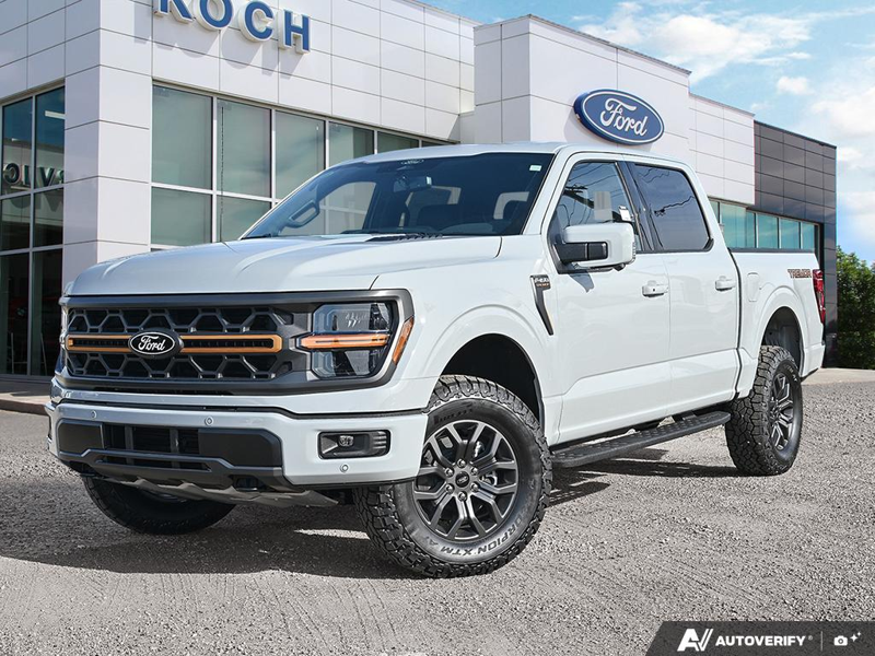 NEW 2026 Ford F-150 Tremor - Avalanche Exterior / BLACK TREMOR LEATHER Interior - $80,949 - Stock #E61015 - VIN 1FTFW4L83TFB85843 - Photo 1