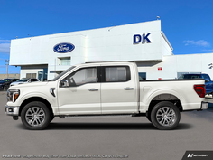NEW 2026 Ford F-150 LARIAT - Star White Tri-Coat Exterior - $101,134 - Stock #D60789 - VIN 1FTFW5L53TFB70724