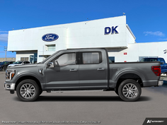 NEW 2026 Ford F-150 LARIAT - Carbonized Grey Metallic Exterior - $91,689 - Stock #D60842 - VIN 1FTFW5L82TFC20619