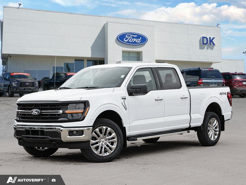 NEW 2026 Ford F-150 XLT - Oxford White Exterior / MEDIUM DARK SLATE Interior - $75,544 - Stock #D60853 - VIN 1FTFW3L82TKE71507 - Photo 1