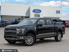 NEW 2026 Ford F-150 King Ranch - Antimatter Blue/marsh Grey Accent Exterior - $109,454 - Stock #D60823 - VIN 1FTFW6LD5TFC56436