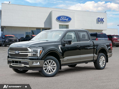 NEW 2026 Ford F-150 King Ranch - Agate Black/marsh Grey Accent Exterior - $97,267 - Stock #D60828 - VIN 1FTFW6LD8TFC56382