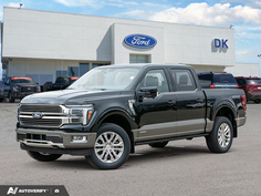 NEW 2026 Ford F-150 King Ranch - Agate Black/marsh Grey Accent Exterior - $97,267 - Stock #D60828 - VIN 1FTFW6LD8TFC56382
